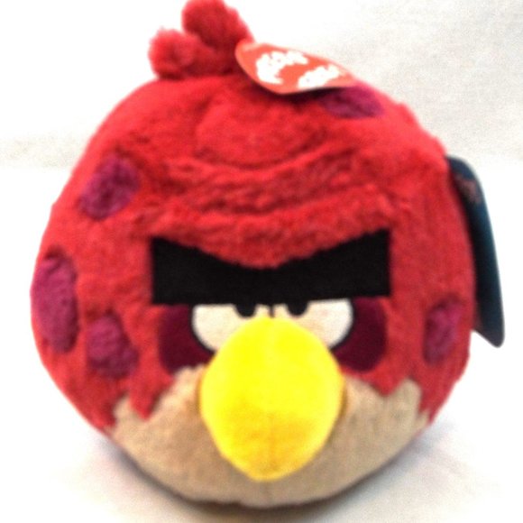 Angry Birds Stuffed Terence from Commonwealth Toys Classic Set Wave 2 - Picture 1 of 6